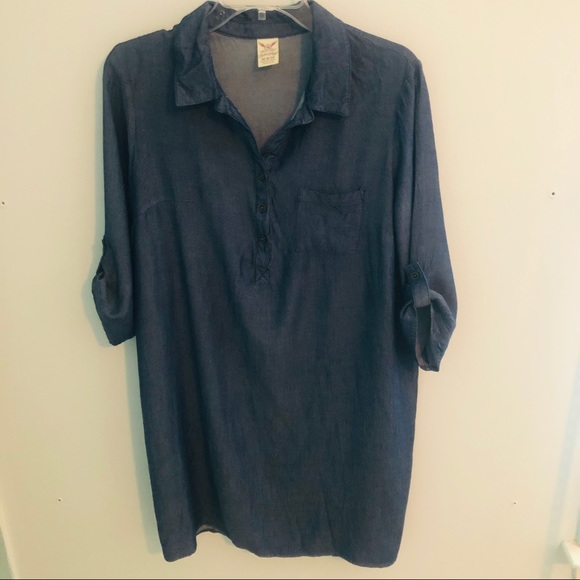 M Denim Dress - Picture 1 of 5